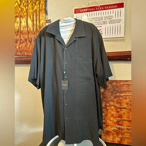 Big tall, button-down dress shirt, short sleeve NWT 🤳